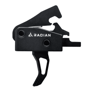Radian Weapons Radian Weapons Vertex Trigger, Curved, Black, Fits AR Rifles
