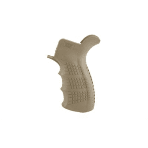 Leapers UTG PRO Ambi AR-15 Grip Built in Storage Compartment, FDE - RBUPG01D