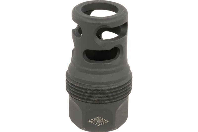 Yankee Hill Machine sRx Short Muzzle Brake - 5/8"-32 tpi, Black Efficiency - YHM-4445-MB-32
