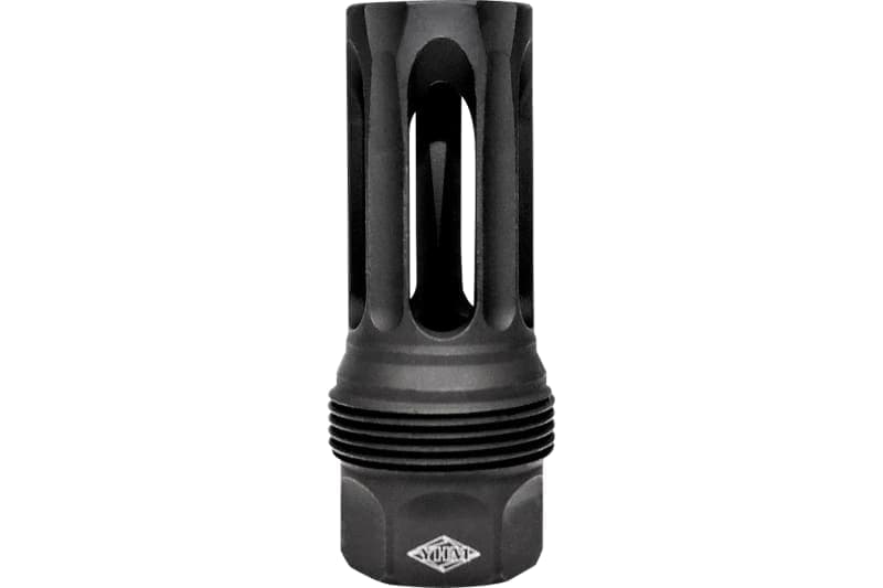 Yankee Hill Machine sRx Short Flash Hider 5/8"-24 tpi, Black - YHM-4445-24