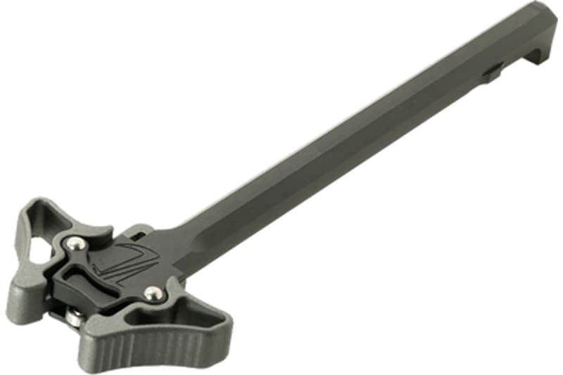 Timber Creek Outdoors Timber Creek Outdoors Enforcer Mini Small Ambidextrous Charging Handle, Tungsten Cerakote - EM Ambi CH T - view 1