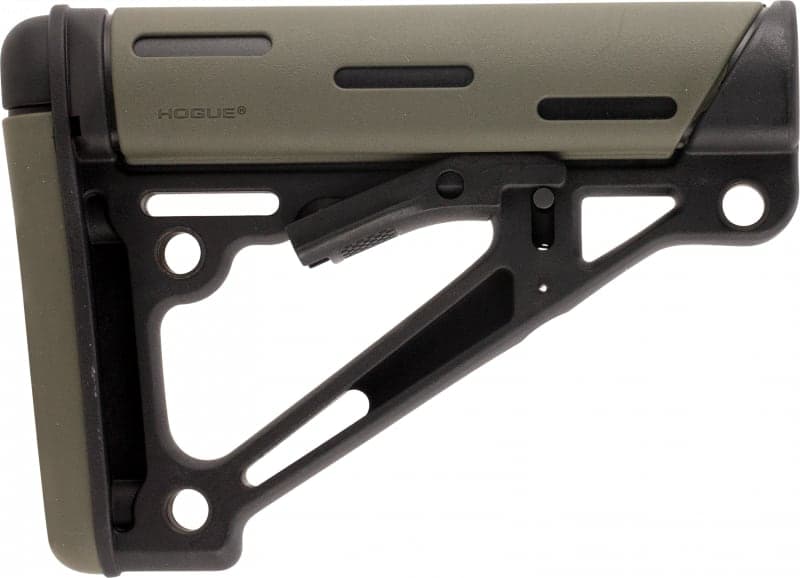 Hogue Hogue OverMolded Reinforced Polymer Collapsible Buttstock, Olive Drab Green - 15250 - view 1