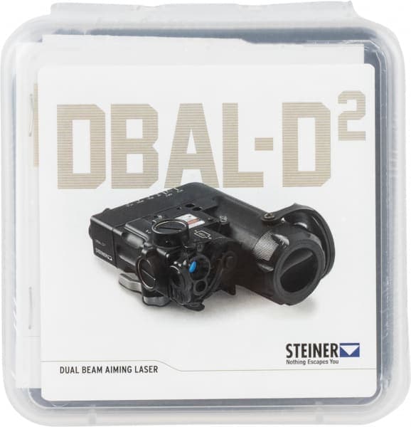 Steiner Steiner Optics DBAL-D2 Dual Beam Aiming Laser with IR LED Illuminator - Black - view 1