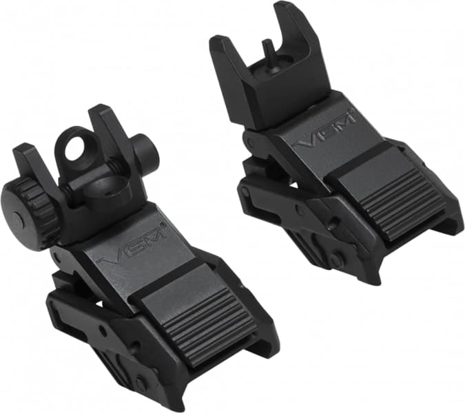 NcStar NcStar Pro Series Sight Front/Rear Flip Up, Black - VMARFLC - view 1