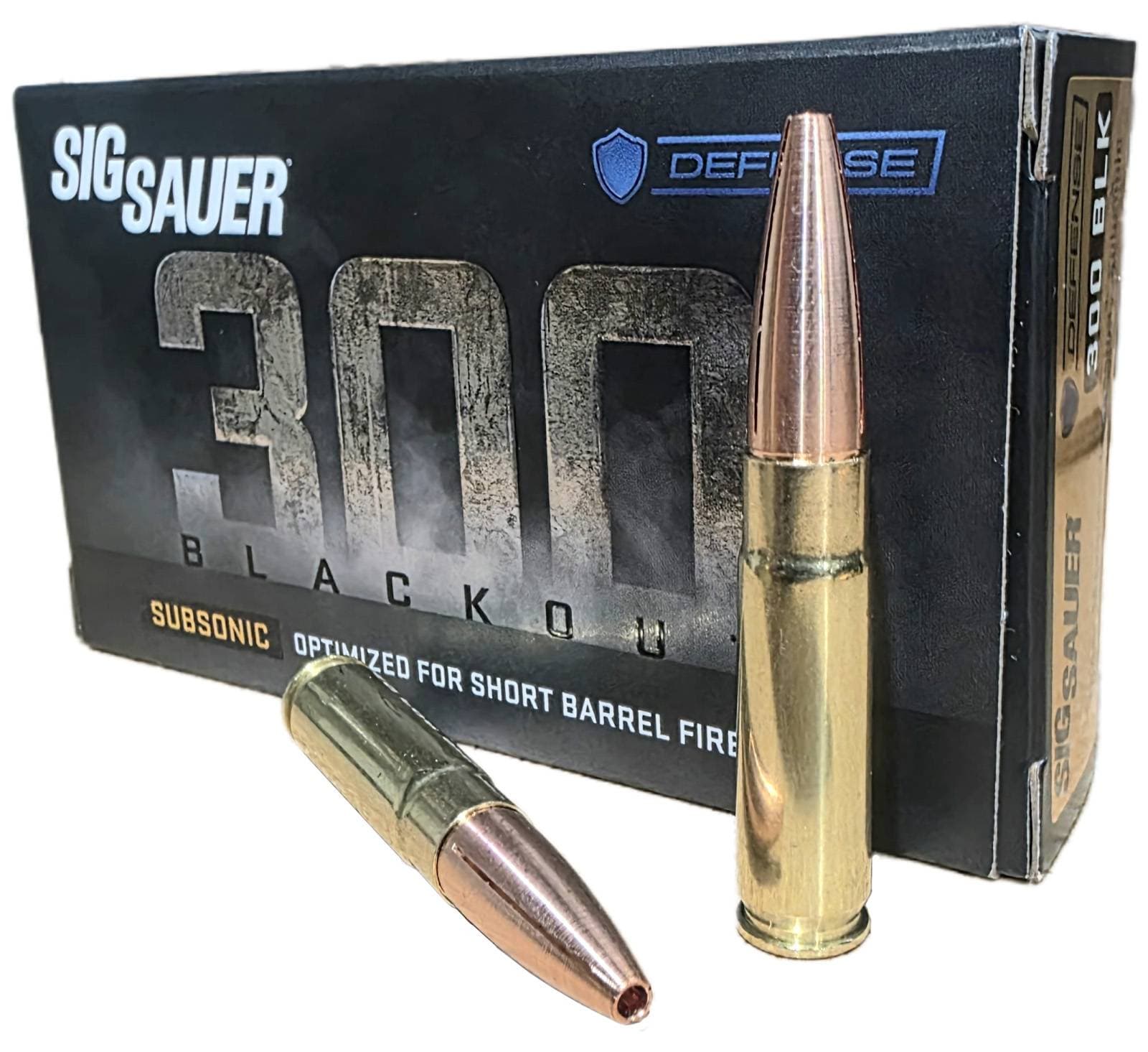 SIG SAUER Sig Sauer Defense Subsonic .300BLK 194GR Max Expansion 20RD Box