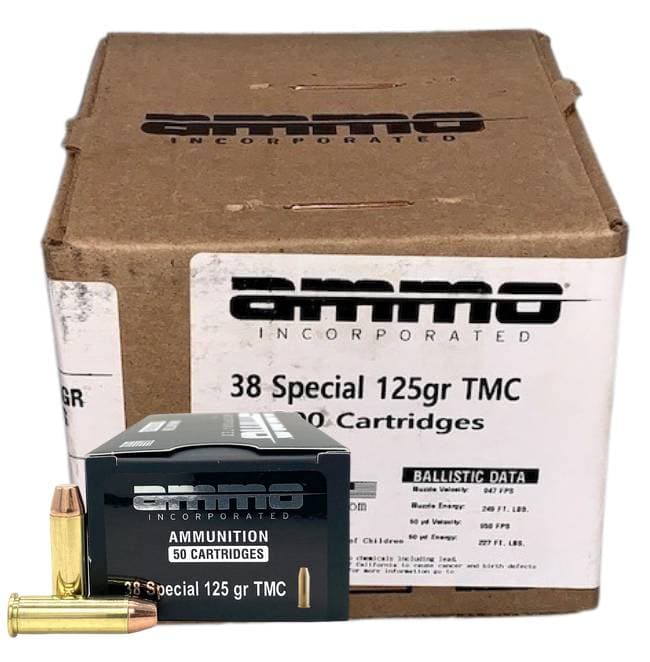 Ammo Inc Signature Series .38 Special 125 GR Tmc 1000RD Case