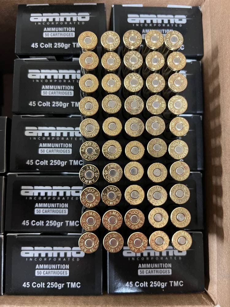 Ammo Inc Signature .45 Long Colt 250 Gr Total Meta...