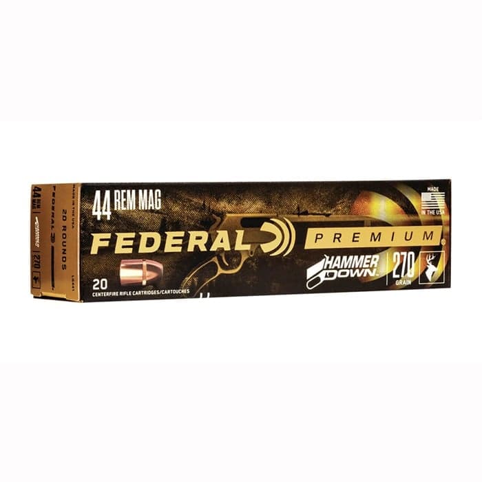 44 Remington Magnum 270gr Bonded Soft Point 200/Case