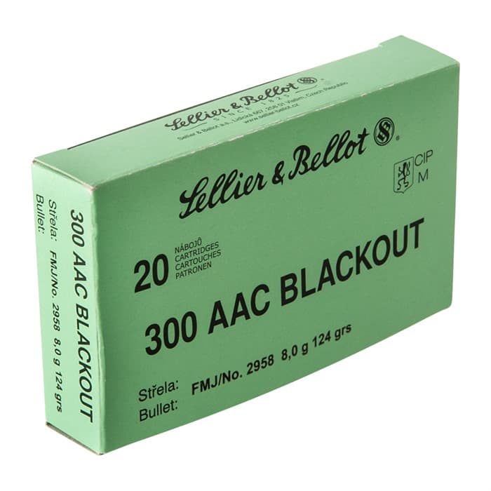 Tactical 300 AAC Blackout 124gr Full Metal Jacket 1,000/Case