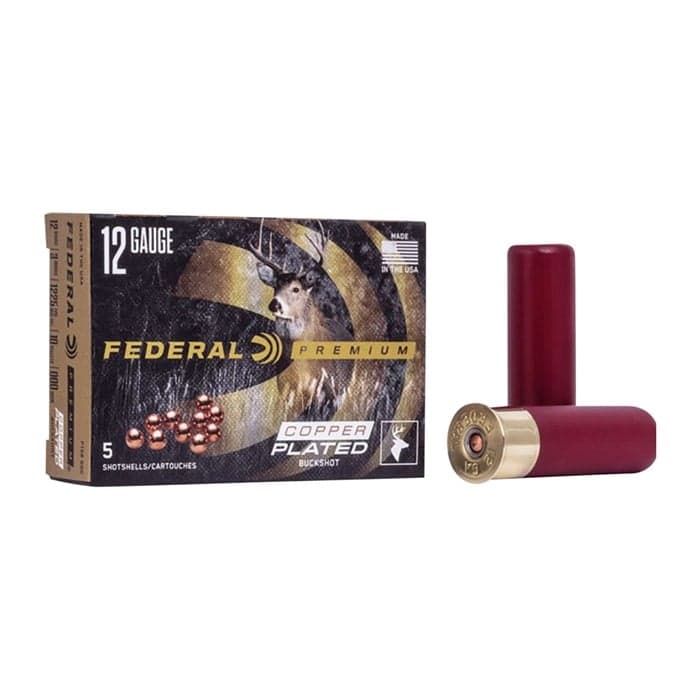 Premium 12 Gauge 3" 10-Pellet #000 Buckshot 250/Case