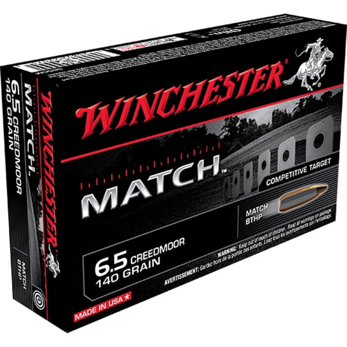 Match 6.5 Creedmoor 140gr Boat Tail Hollow Point 200/Case