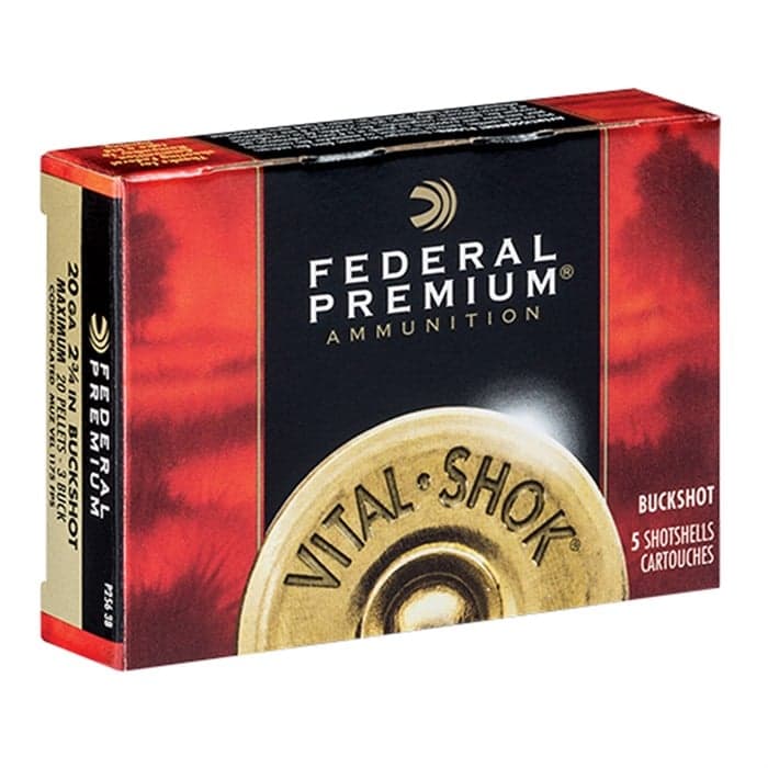 Premium  20 Gauge 2-3/4" 20-Pellet #3 Buckshot 250/Case