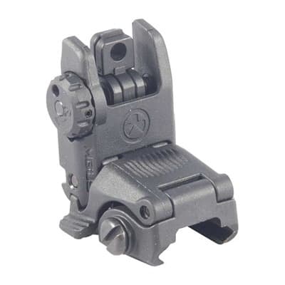 Magpul Ar-15 Flip-Up Mbus Gen 2 Tactical Rear Sight Black