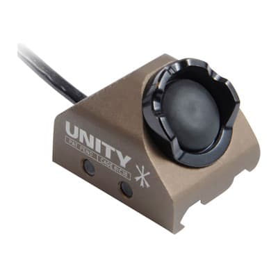 Unity Tactical Rail Mount Hot Button with 7" Cable - Surefire - FDE