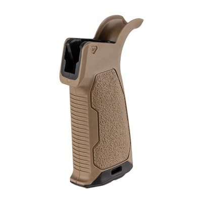 Strike Industries Strike Industries Ar-15 Rubber Overmold Pistol Grip 15-Degree Fde - view 1