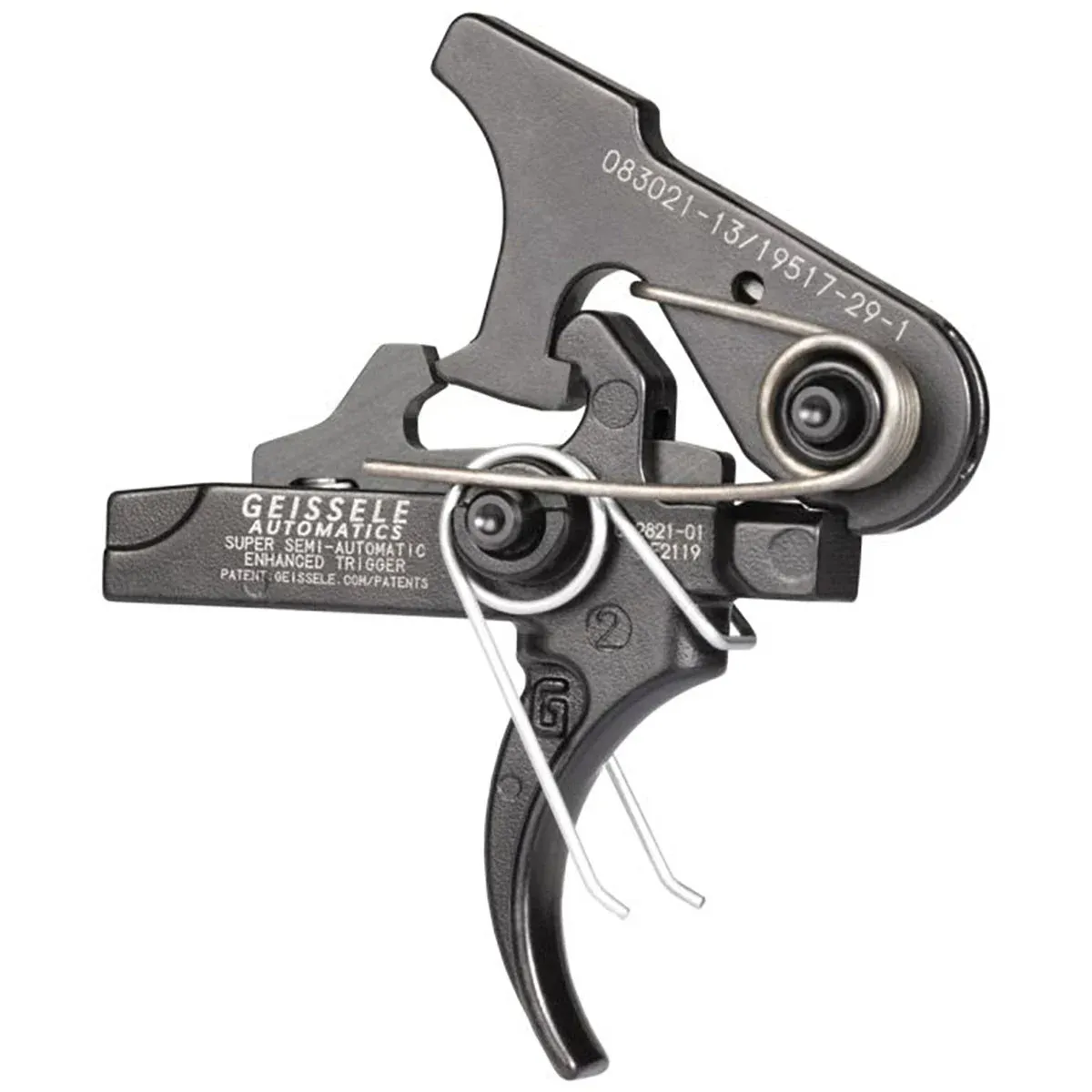 Geissele Automatics Super Semi-Automatic Enhanced SSA-E Two Stage AR-15 Trigger .154" - Trigger for AR-15 - view 1