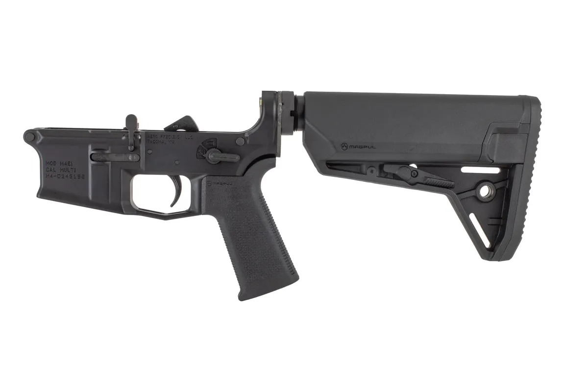 Aero Precision M4e1 Complete Lower Receiver W/moe Sl Grip & Sl-S Carbine Stock - Lower Receiver for AR-15 - view 3