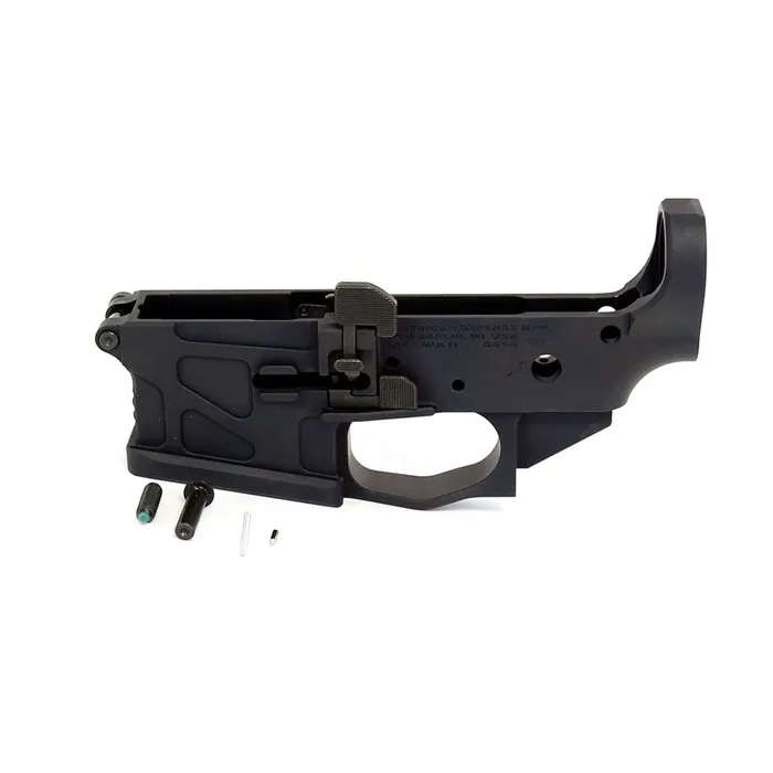 American Defense Manufacturing Ar-15 Uic Stripped Lower Receiver Ambidextrous - Lower Receiver for AR-15 - view 2
