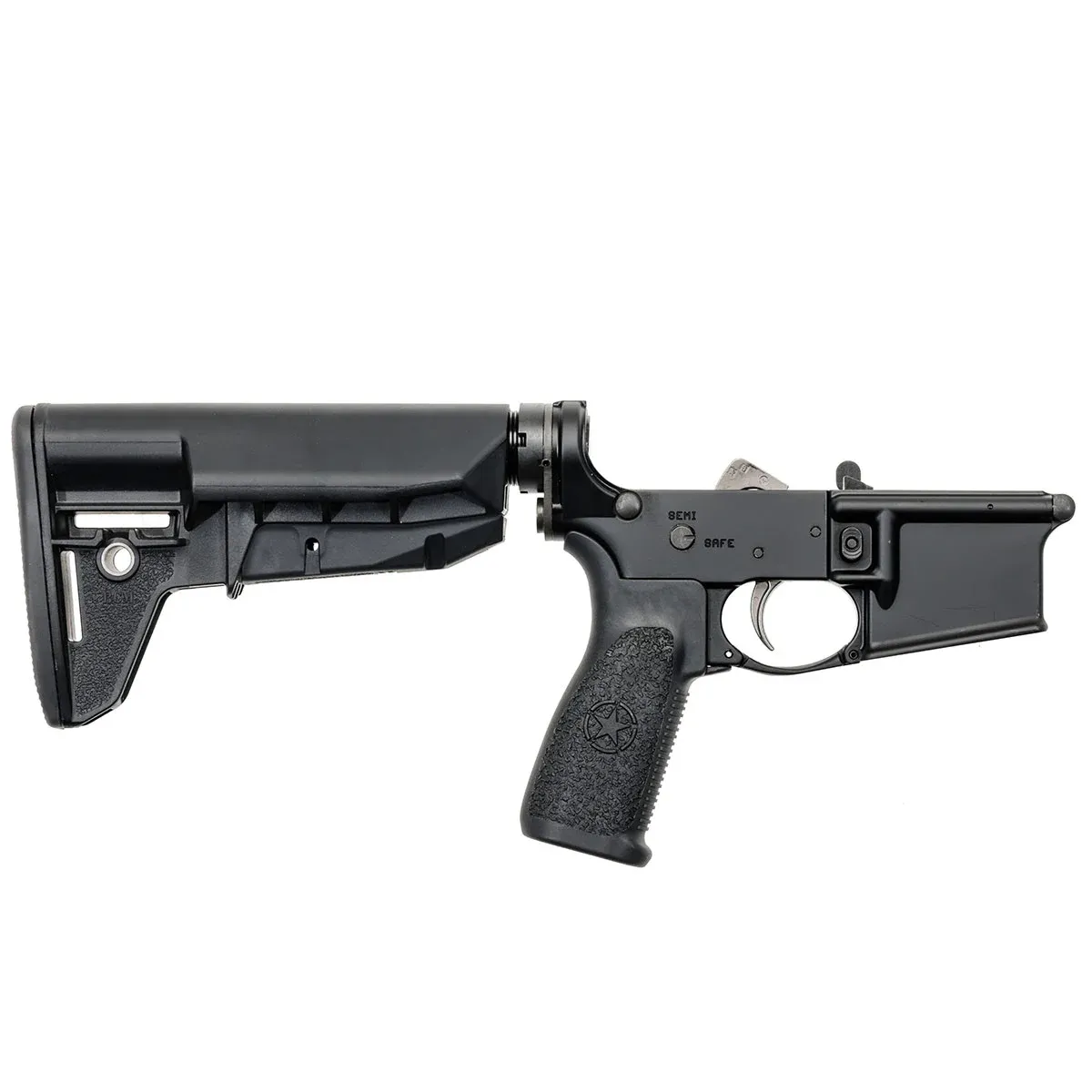 Bravo Company BCM MK2 RMS-M1T0 Mod-2 SOPMOD AR-15 Complete Lower Receiver Anodized Black - Lower Receiver for AR-15 - view 1