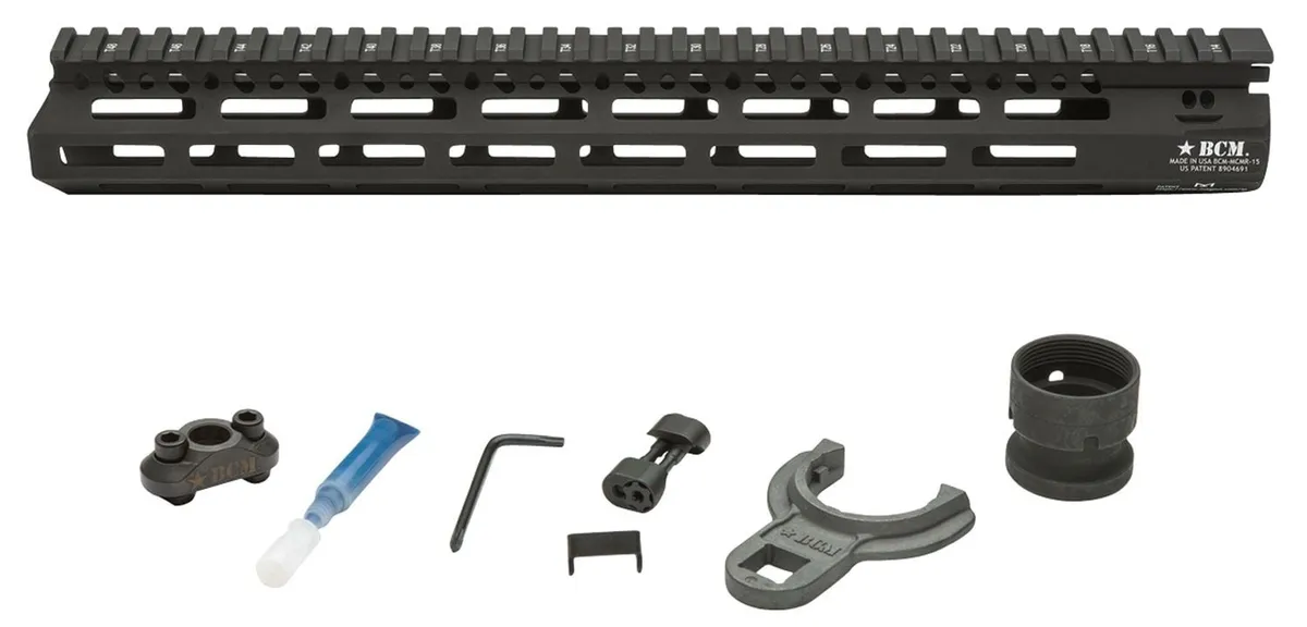 Bravo Company Mfg M-LOK 13" Modular Rail, Black - MCMR13556BLK - Handguard for AR-15 - view 1
