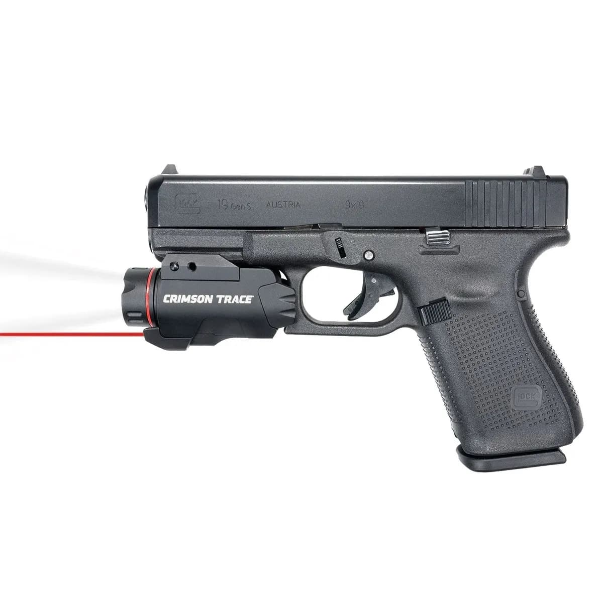 Crimson Trace CMR-207G Rail Master Pro Universal Red Laser Sight and Tactical Light - 400 Lumens - Light - view 5