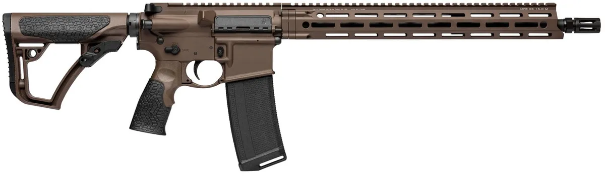 Daniel Defense DDM4 V7 5.56 Semi-Automatic Rifle, Brown - 02-128-02338-047 - Complete Rifle - view 1
