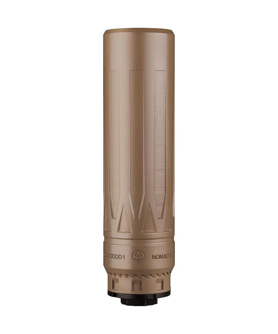 Dead Air Armament Dead Air Nomad Ti XC Direct Thread Rifle Suppressor - FDE - Suppressor - view 1
