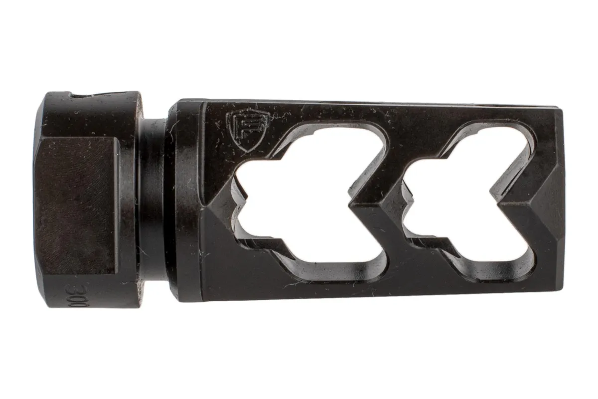 Fortis Manufacturing Fortis Control 300 Blk Muzzle Brake 5/8x24 - Black - Muzzle Device for AR-15 - view 2