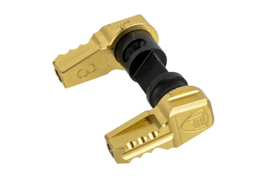 Fortis Manufacturing Fortis Super Sport Fifty Safety Selector - Gold - Safety for AR-15 - view 1