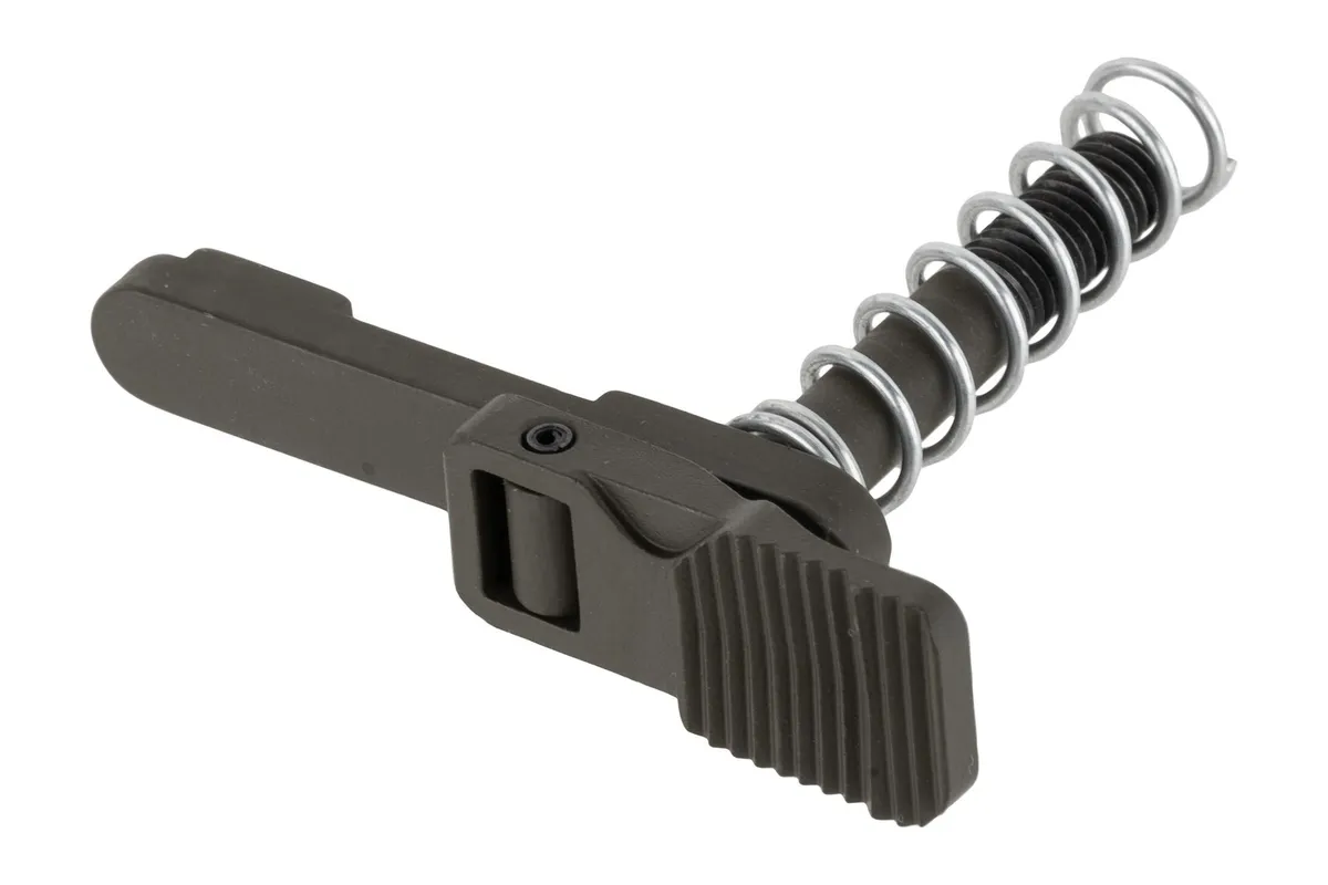 Forward Controls Design Llc Ar-15 Enhanced Extended Mag Release Serrated Ambidextrous - Magazine Release for AR-15 - view 2
