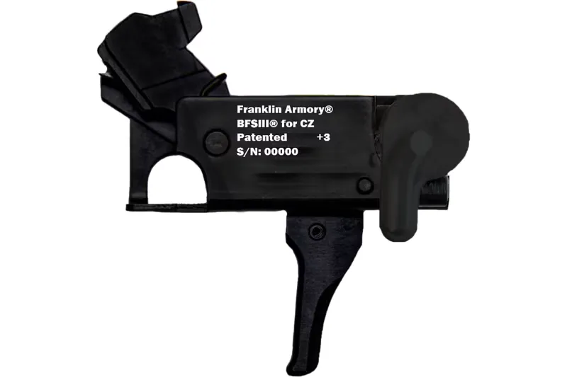Franklin Armory BFSIII CZ-S1 Binary Trigger - 06-50026-BLK - Trigger for AR-15 - view 1