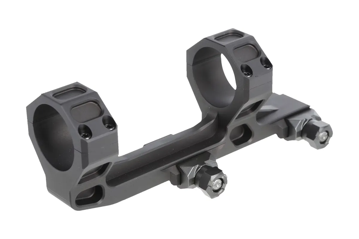 Geissele Automatics Super Precision AR-15/M4 30mm 7075 T6 Aluminum Extended Scope Mount, Hardcoat Anodized Black - 05381B - Optic Mount - view 4