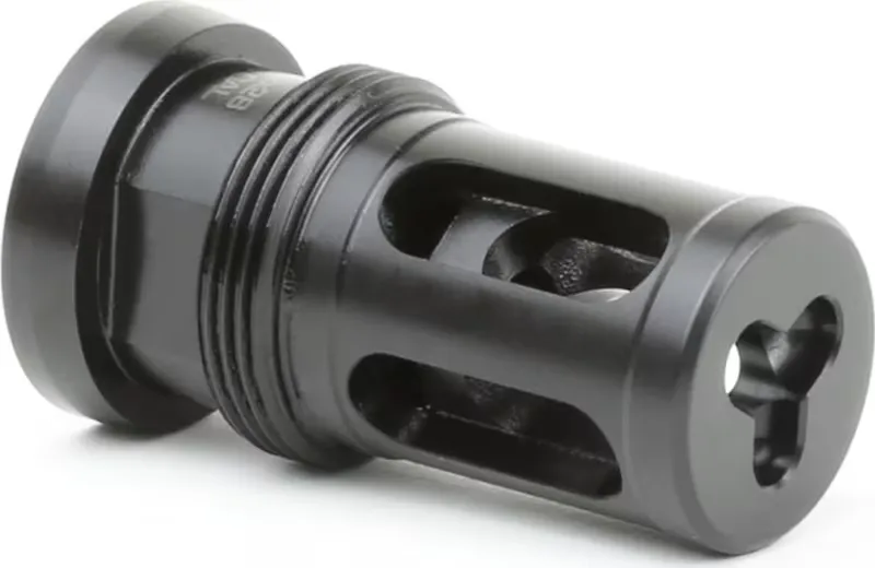 Griffin Armament 1/2-28 Taper Mount Hammer Compensator, .22, QPQ Black - GATMHC556 - Muzzle Device for AR-15 - view 1