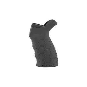 HEXMAG Rubber AR-15 Tactical Pistol Grip, Black - HX-HTG-BLK - Pistol Grip for AR-15 - view 1