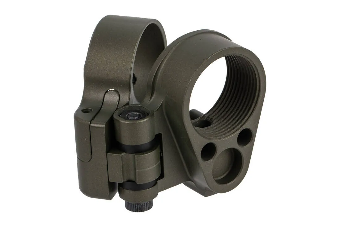 Law Tactical Gen 3 AR Folding Stock Adapter - ODG - Stock Adapter for AR-15 - view 1