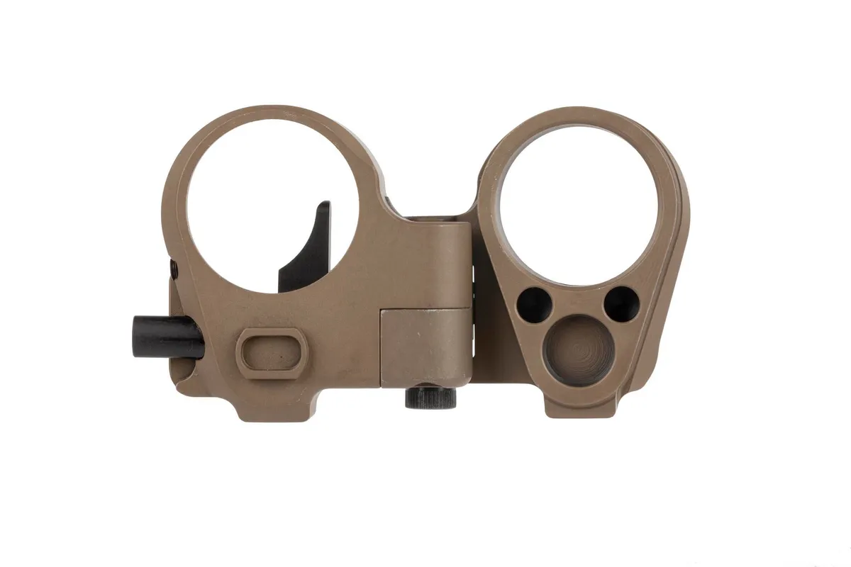 Law Tactical Gen 3 Folding Stock Adapter - FDE - Stock Adapter for AR-15 - view 2