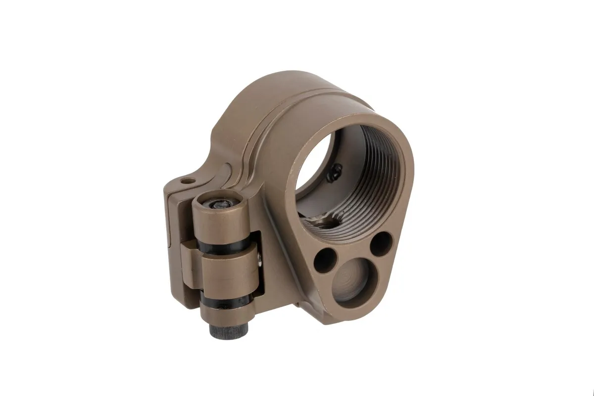 Law Tactical Gen 3 Folding Stock Adapter - FDE - Stock Adapter for AR-15 - view 4