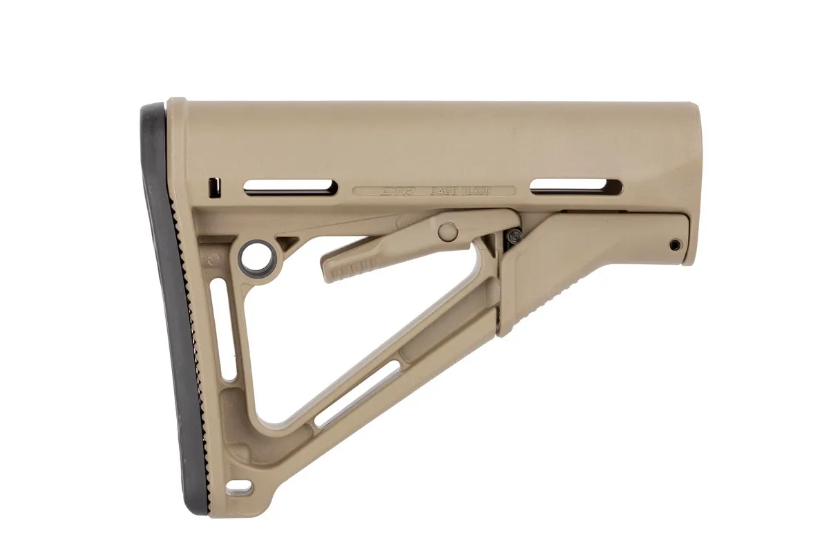 Magpul Ar-15 Ctr Stock Collapsible Mil-Spec Fde - Stock & Brace for AR-15 - view 2