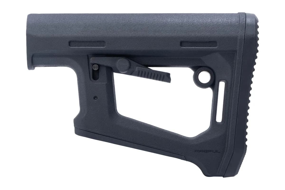 Magpul DT-PR Carbine Stock Black - Tactical DT-PR Carbine Stock for Optimal Shooting Performance and Durability - MAG1447-BLK - Stock & Brace for AR-15 - view 3
