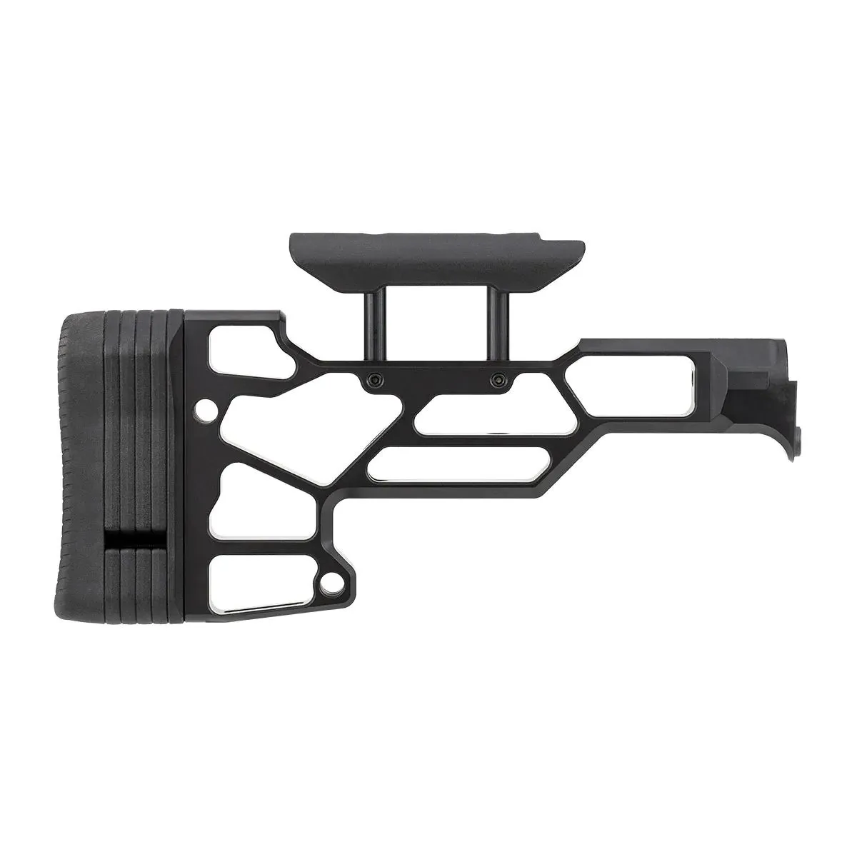 Mdt Skeleton Carbine Stock With Cheek Riser 9.75in Black - Stock & Brace for AR-15 - view 3