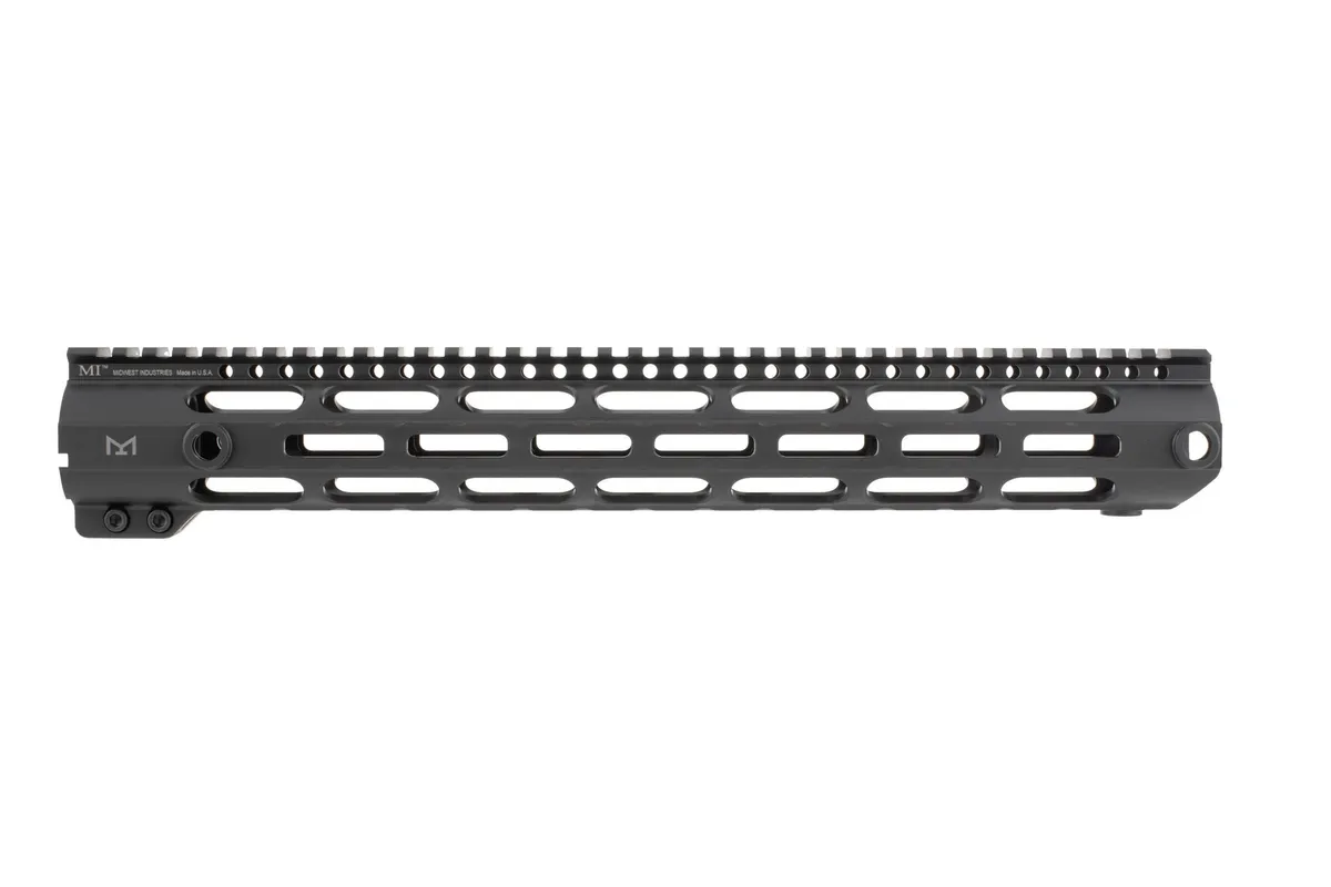 Midwest Industries Ar .308 Combat Rail Handguards M-Lok - Ar 308 15" Combat Rail Handguard Dpms Low M-Lok Black - Handguard for AR-15 - view 3