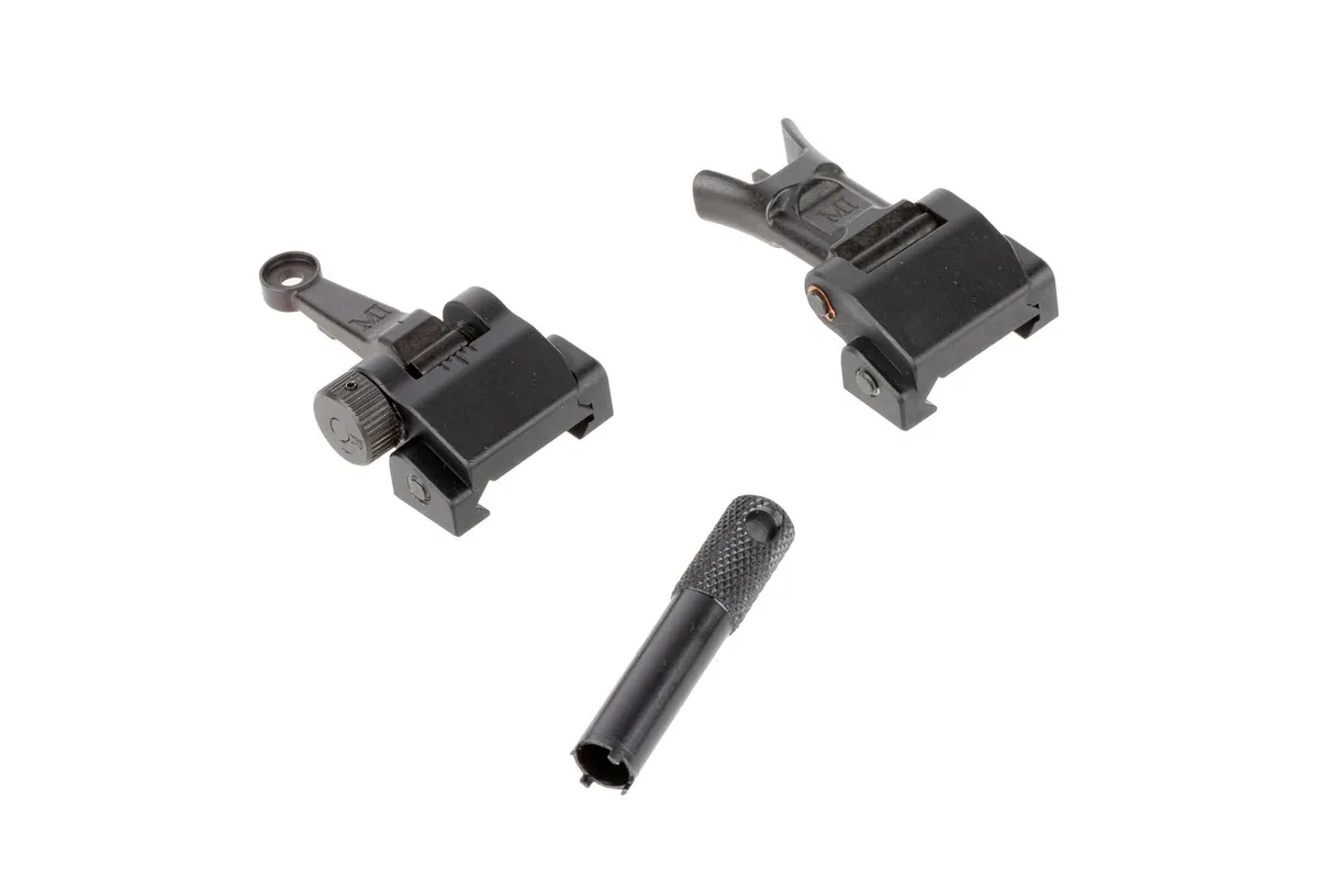 Midwest Industries, Inc. Ar-15 Combat Rifle Folding Sight Set - Iron Sights for AR-15 - view 4