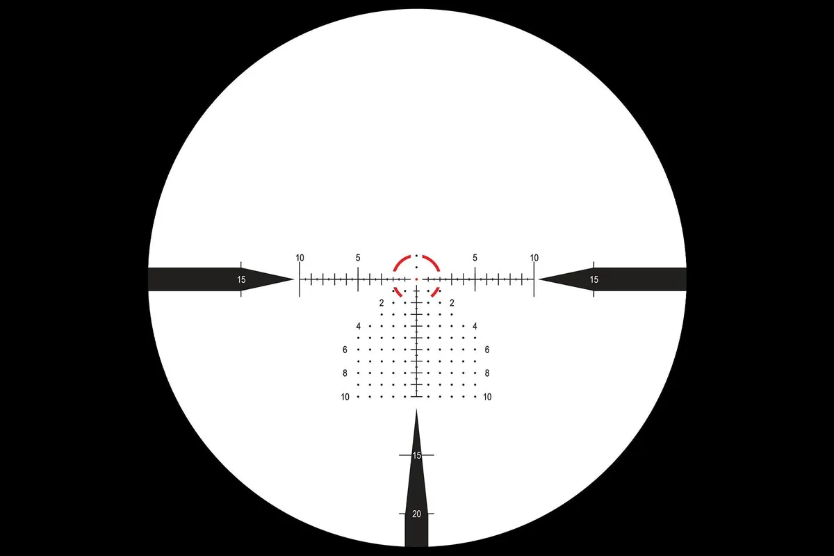 Nightforce NX8 1-8X24mm FFP Rifle Scope - FC-DMX Reticle - Rifle Scope - view 5