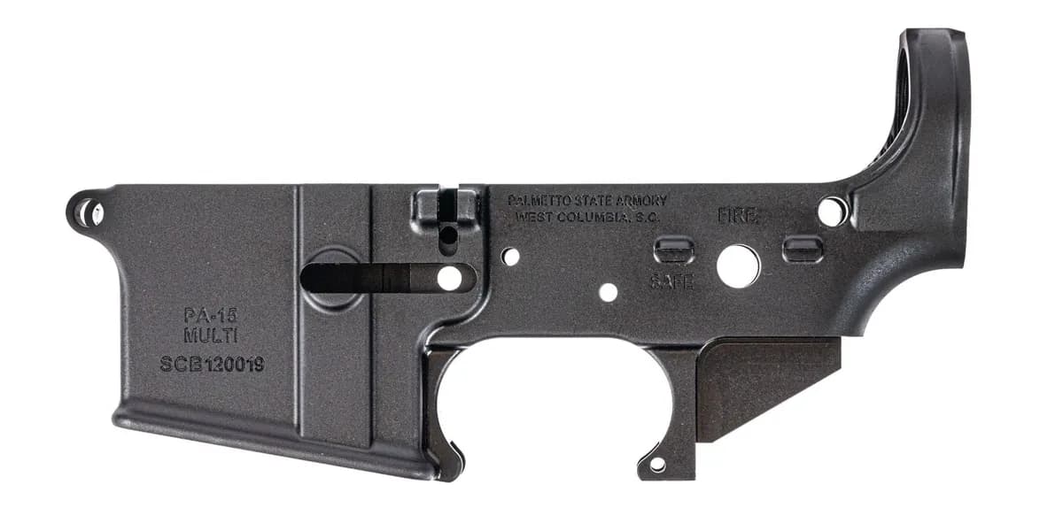 Palmetto State Armory PSA AR-15 Blem "Stealth" Stripped Lower Receiver - Lower Receiver for AR-15 - view 1