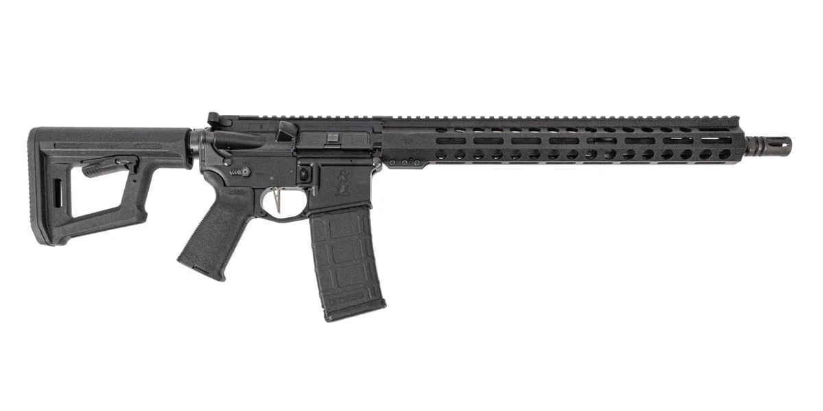 Palmetto State Armory PSA Guardsman-15 16" Midlength 5.56 NATO 1/7 CL Phosphate 15" MLOK Rifle - Complete Rifle - view 1