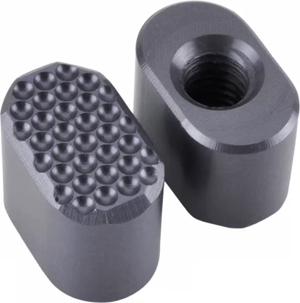 Phase 5 Weapon Systems Phase 5 PMR Dimpled Magazine Release, Gray - PMR-GREY DIMPLED - Magazine Release for AR-15 - view 2