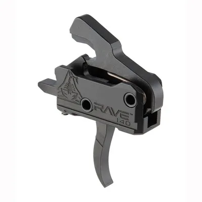 Rise Armament Ra-140 Rave Super Sporting Trigger Drop-in Curved - Trigger for AR-15 - view 1