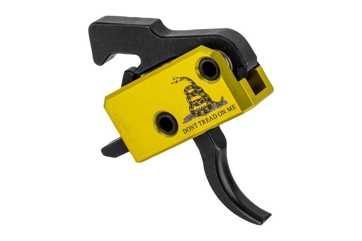 Rise Armament Super Sporting Ar15/10 Single Stage Trigger - Curved - Dtom Special Edition - Trigger for AR-15 - view 1