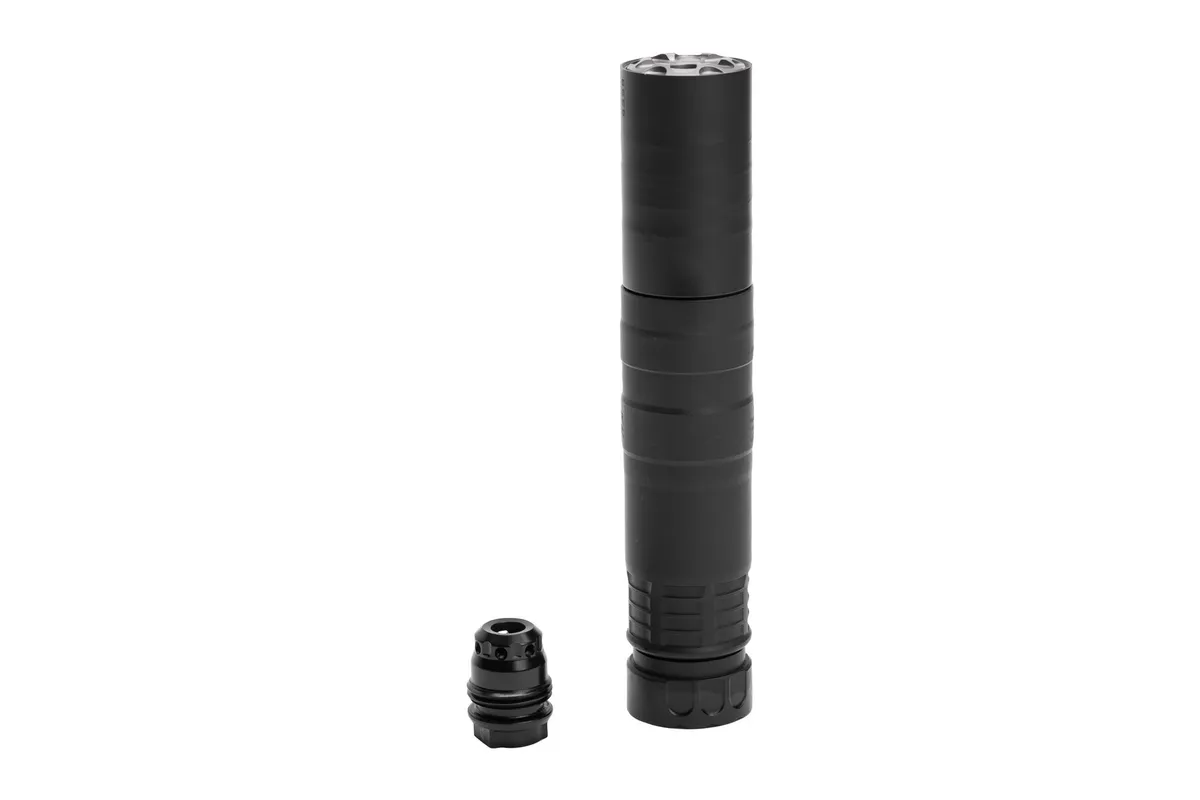 Rugged Suppressors Rugged Radiant762 7.62 QD Rifle Suppressor - Black - RAD01762 - Suppressor - view 4