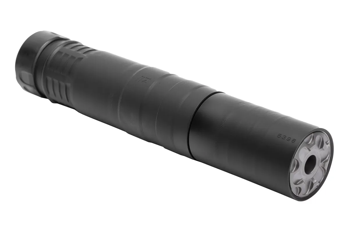 Rugged Suppressors Rugged Radiant762 7.62 QD Rifle Suppressor - Black - RAD01762 - Suppressor - view 1
